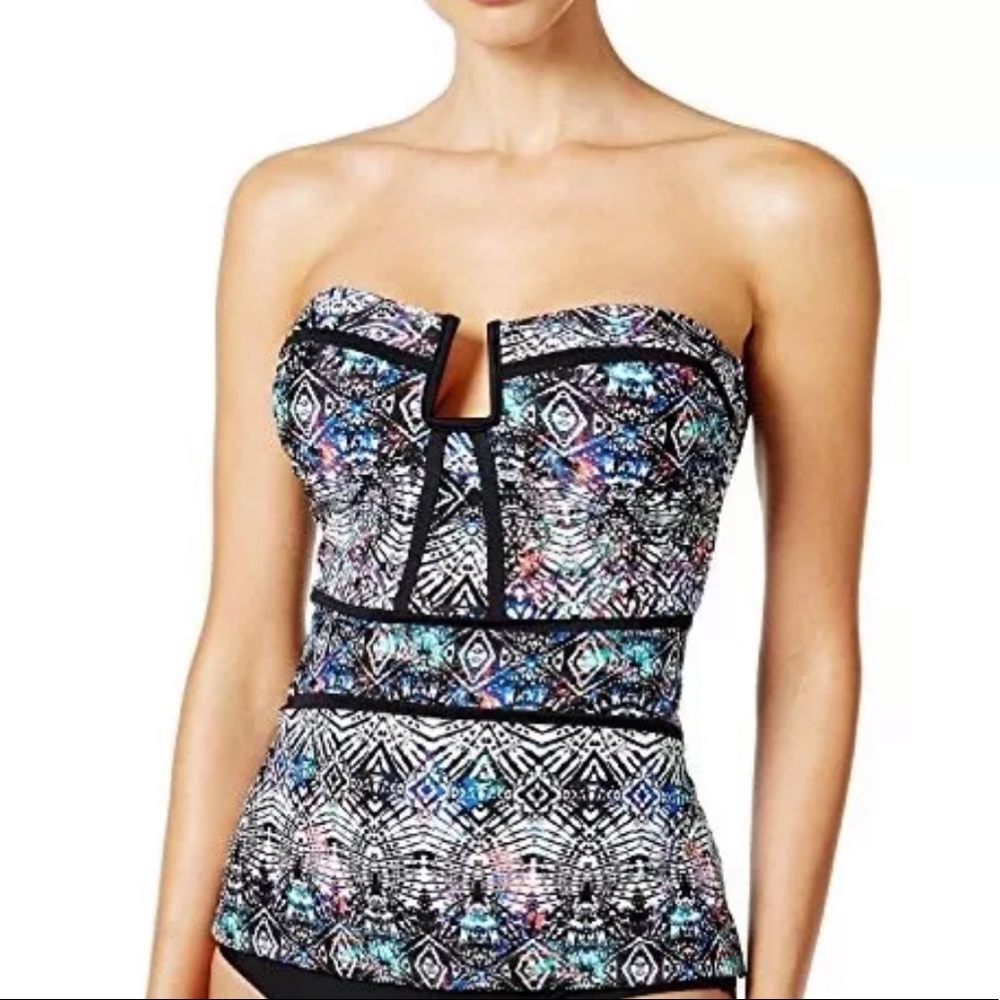 Island Escape Antiqua Bandini Halter Tankini